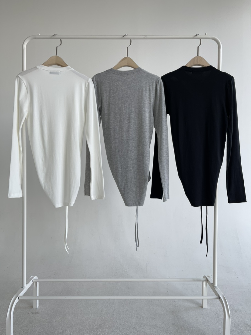 REIZ東大門直郵女裝新品26春夏職業推薦人氣真品休閑長袖T恤REIZ長袖T恤