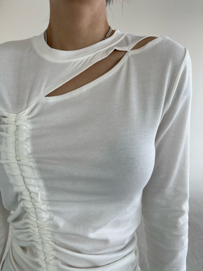 REIZ東大門直郵女裝新品26春夏職業推薦人氣真品休閑長袖T恤REIZ長袖T恤