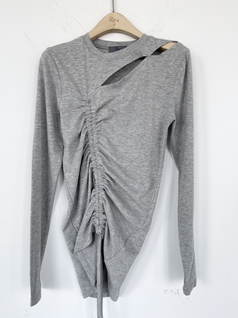 REIZ東大門直郵女裝新品26春夏職業推薦人氣真品休閑長袖T恤REIZ長袖T恤圖色1