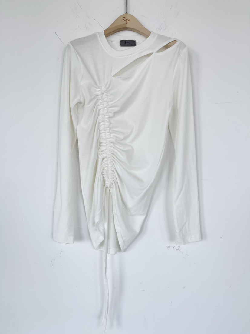 REIZ東大門直郵女裝新品26春夏職業推薦人氣真品休閑長袖T恤REIZ長袖T恤圖色2