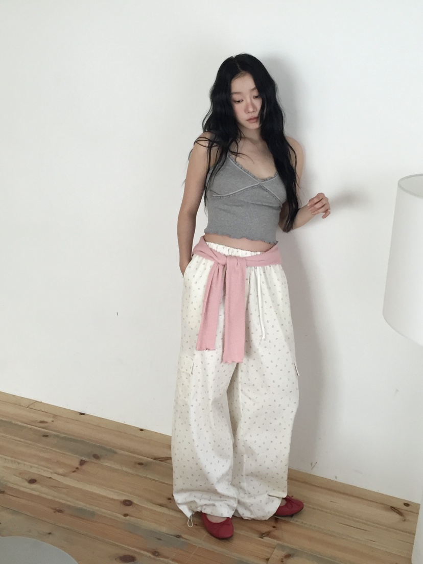 LOVE MOMENT韓國直郵女士新款休閑職業人氣26春夏休閑褲LOVE MOMENT休閑褲