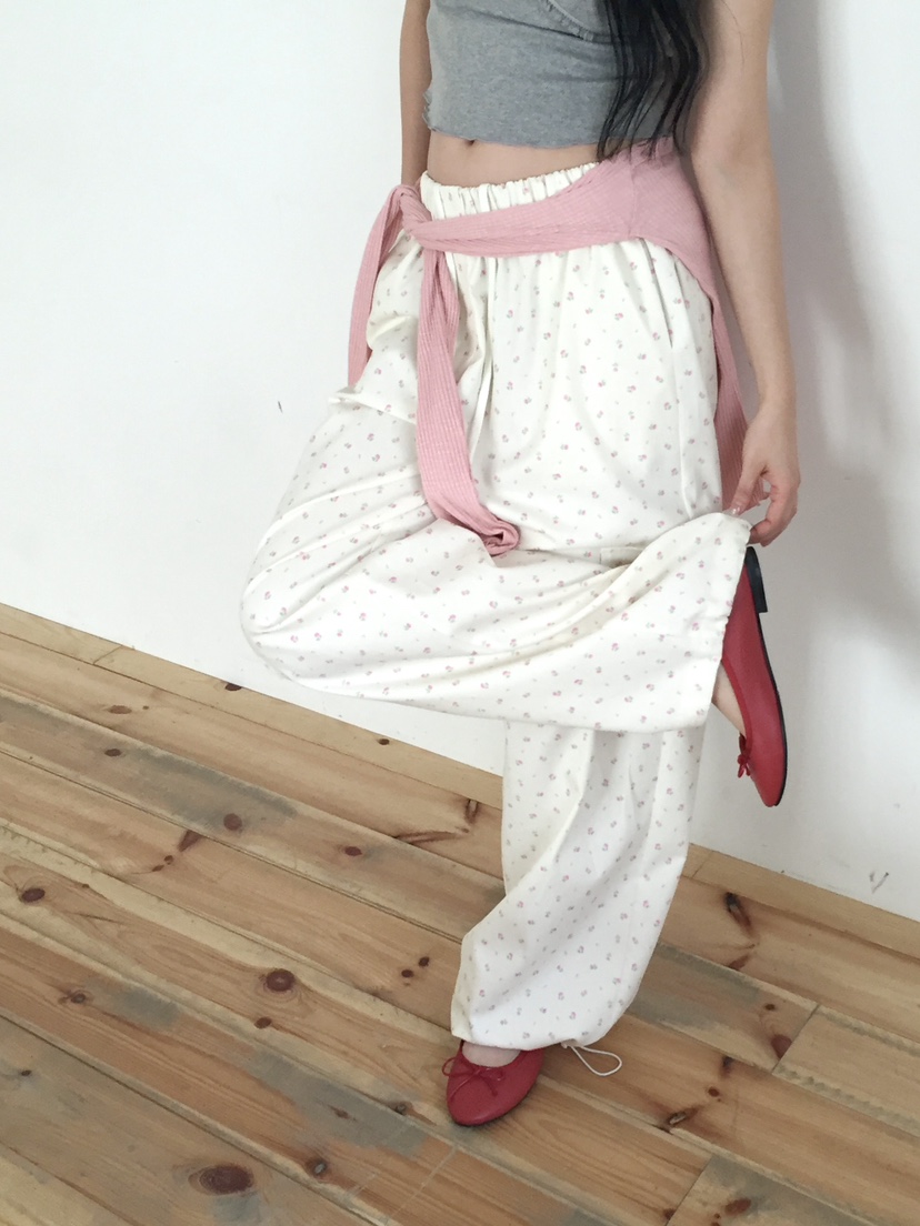 LOVE MOMENT韓國直郵女士新款休閑職業人氣26春夏休閑褲LOVE MOMENT休閑褲