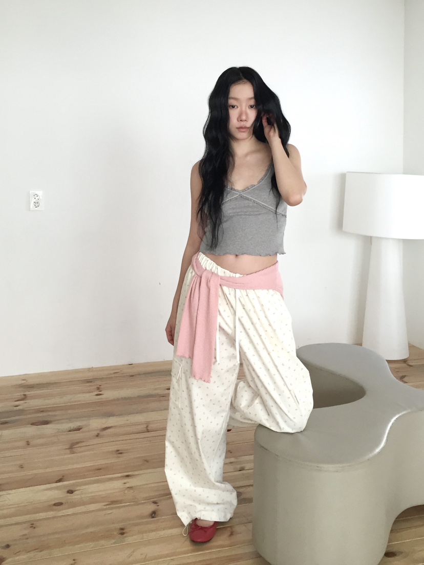 LOVE MOMENT韓國直郵女士新款休閑職業人氣26春夏休閑褲LOVE MOMENT休閑褲