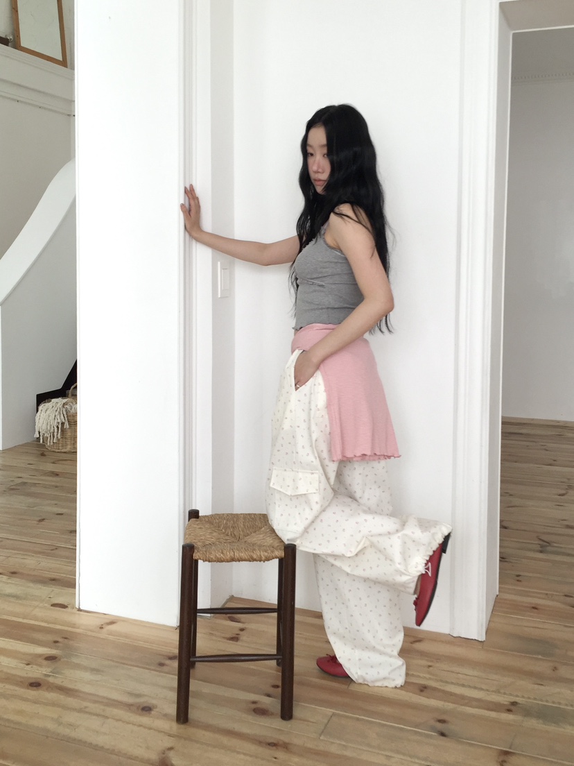 LOVE MOMENT韓國直郵女士新款休閑職業人氣26春夏休閑褲LOVE MOMENT休閑褲