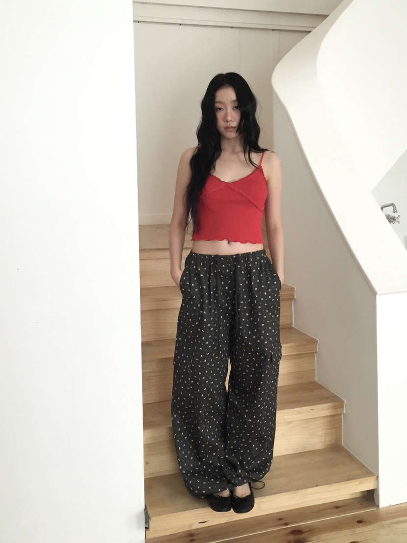 LOVE MOMENT韓國直郵女士新款休閑職業人氣26春夏休閑褲LOVE MOMENT休閑褲