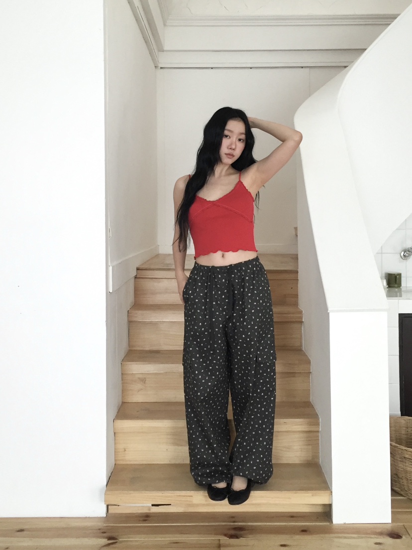 LOVE MOMENT韓國直郵女士新款休閑職業人氣26春夏休閑褲LOVE MOMENT休閑褲