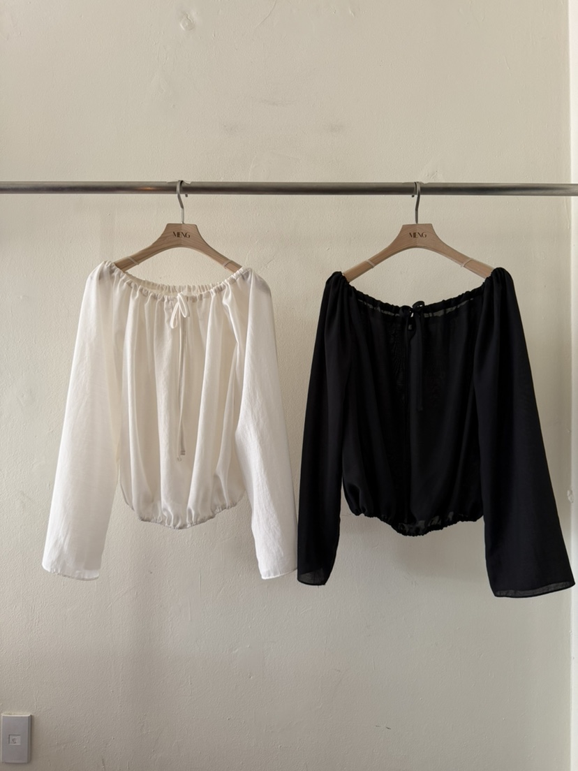 MENG東大門實拍女士新款真品時尚職業休閑襯衫蕾絲衫露肩MENG襯衫/蕾絲衫