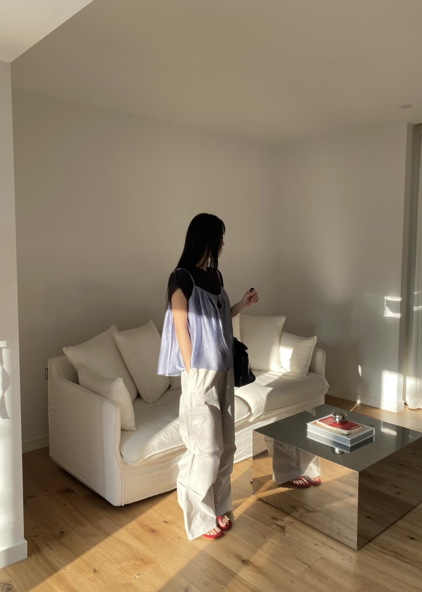 OUPPT韓國代購女士新款熱賣時尚休閑人氣真品推薦吊帶背心OUPPT吊帶/背心