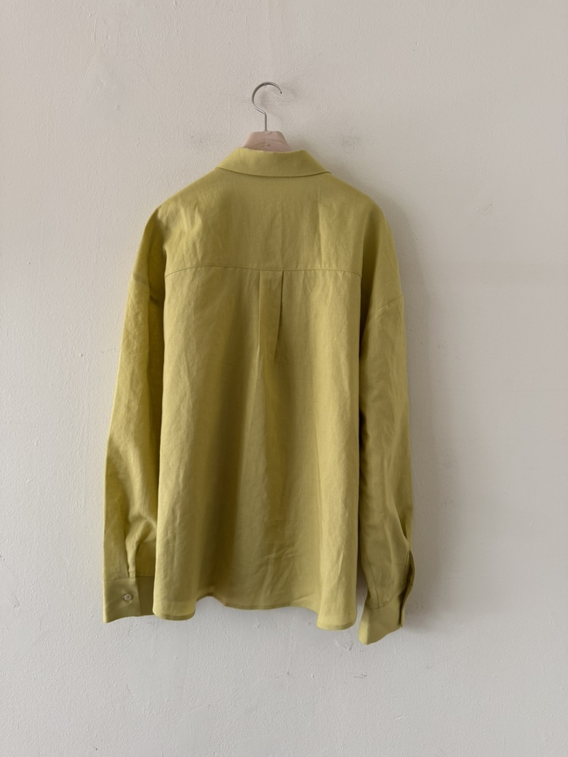 MENG東大門實拍女士新款26春夏人氣真品時尚襯衫蕾絲衫亞麻MENG襯衫/蕾絲衫