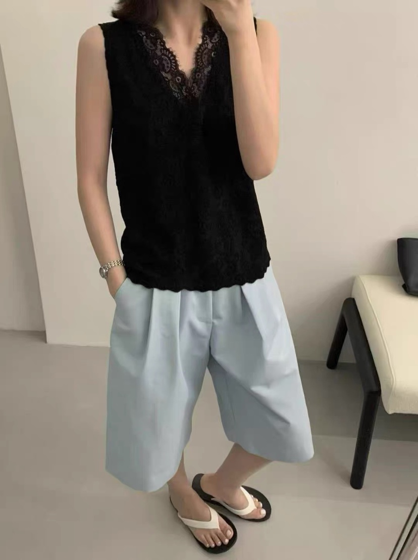 VIVANI東大門直郵女裝新款推薦26春夏真品熱賣吊帶背心蕾絲VIVANI吊帶/背心圖色2