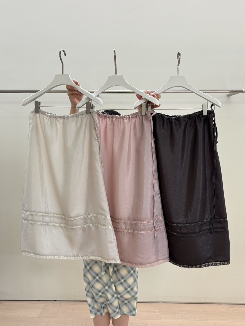 PEBBLE韓國直郵女士新款休閑26春夏熱賣真品人氣時尚長裙PEBBLE長裙