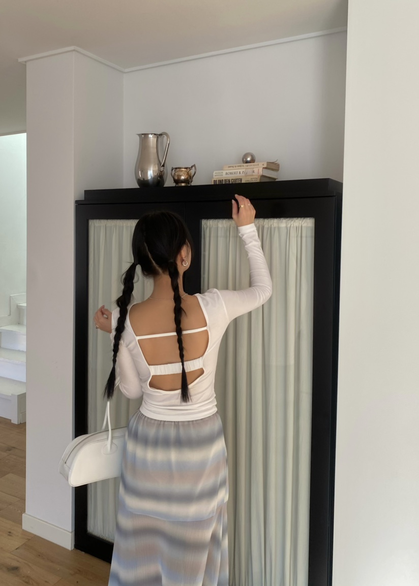 OUPPT韓國直郵女士新款熱賣時尚真品26春夏職業人氣長袖T恤OUPPT長袖T恤