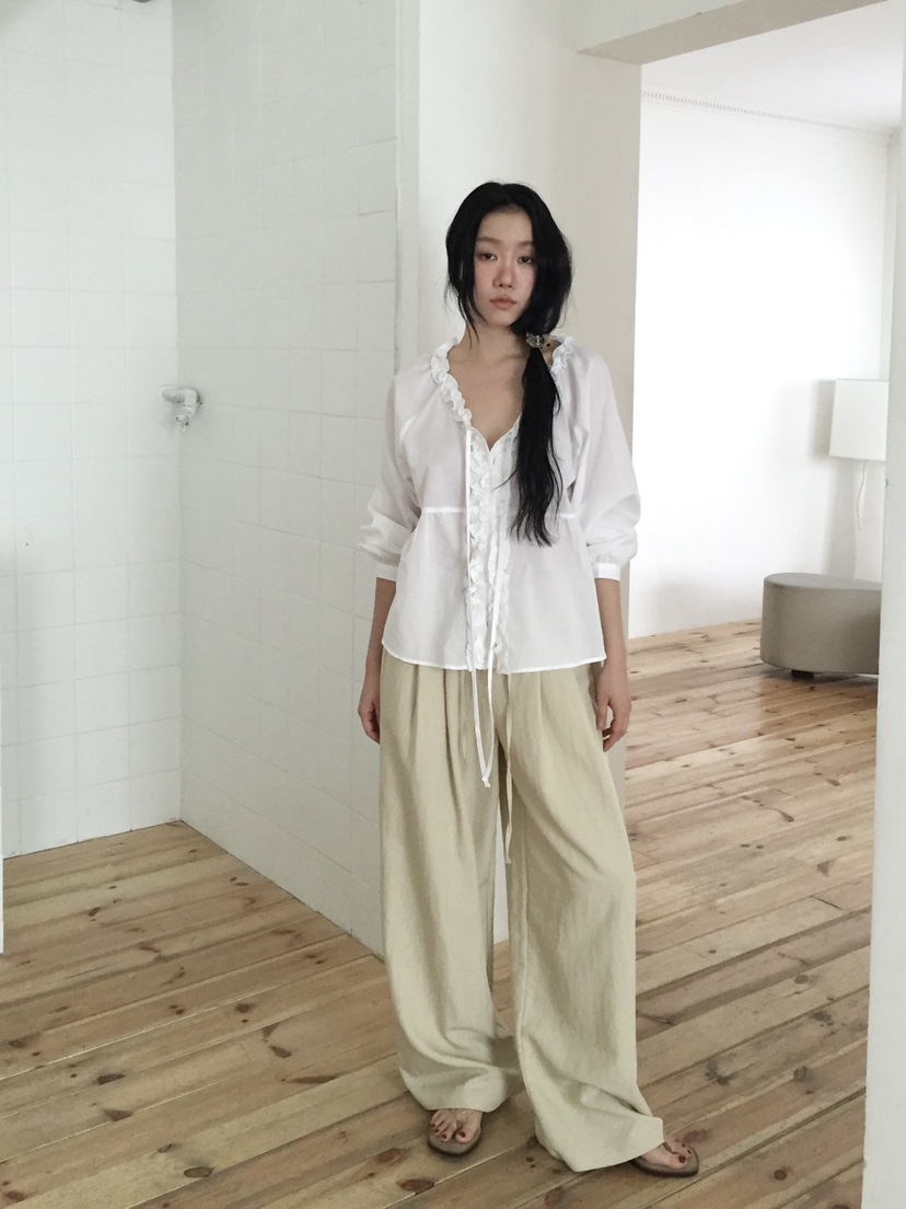 LOVE MOMENT東大門直郵女士新品真品熱賣時尚休閑褲闊腿褲LOVE MOMENT休閑褲