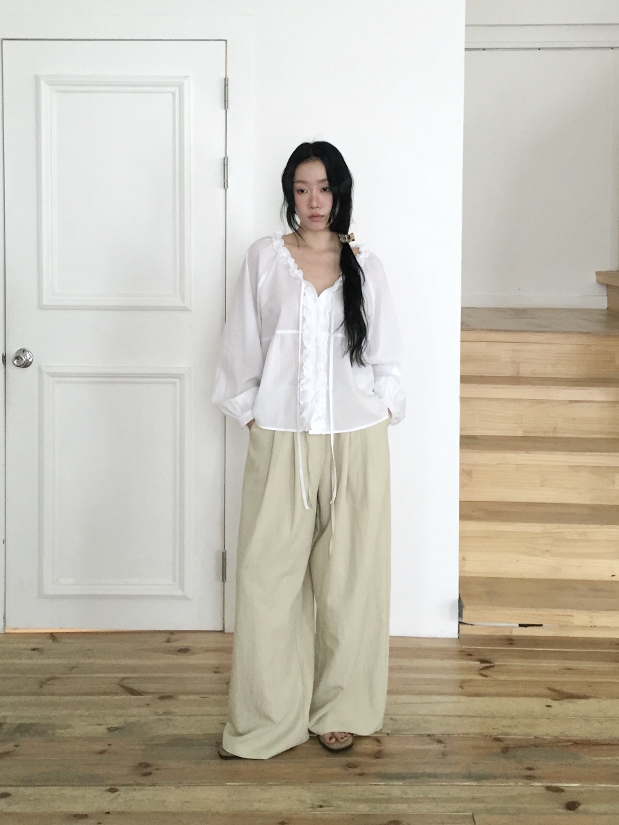 LOVE MOMENT東大門直郵女士新品真品熱賣時尚休閑褲闊腿褲LOVE MOMENT休閑褲