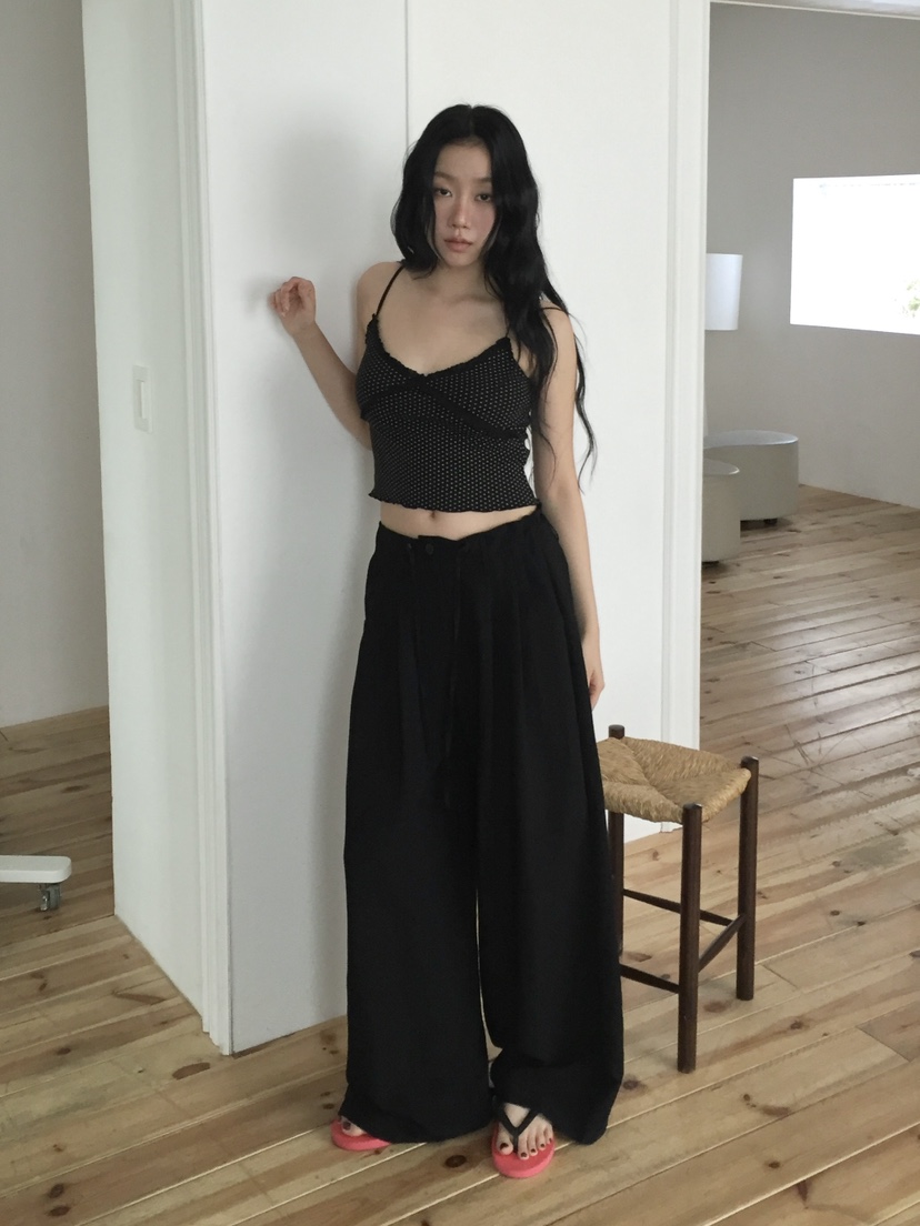 LOVE MOMENT東大門直郵女士新品真品熱賣時尚休閑褲闊腿褲LOVE MOMENT休閑褲