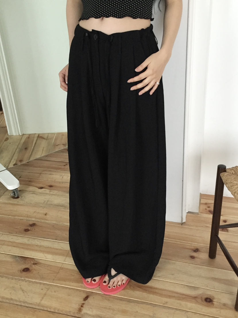 LOVE MOMENT東大門直郵女士新品真品熱賣時尚休閑褲闊腿褲LOVE MOMENT休閑褲