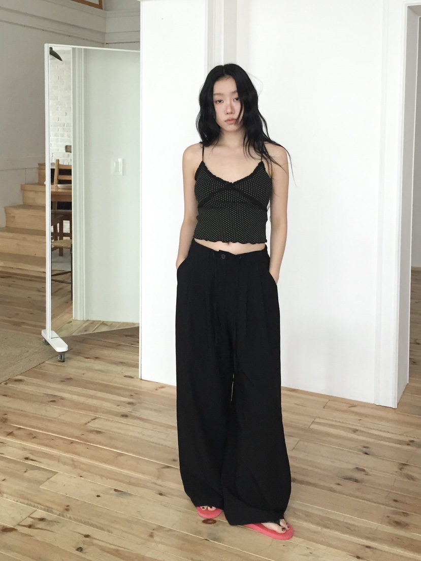 LOVE MOMENT東大門直郵女士新品真品熱賣時尚休閑褲闊腿褲LOVE MOMENT休閑褲