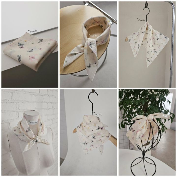 EBADA韓國代購女裝新品熱賣休閑26春夏職業時尚圍巾披肩棉EBADA圍巾/披肩