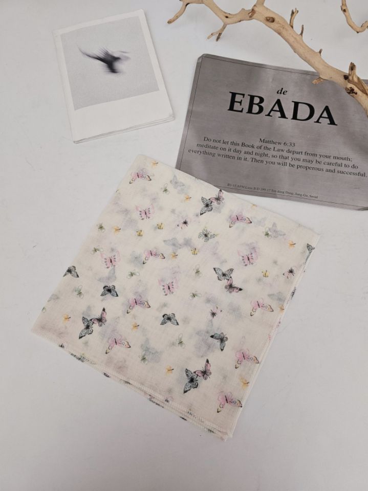 EBADA韓國代購女裝新品熱賣休閑26春夏職業時尚圍巾披肩棉EBADA圍巾/披肩