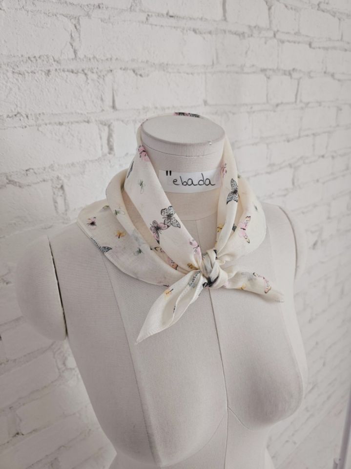 EBADA韓國代購女裝新品熱賣休閑26春夏職業時尚圍巾披肩棉EBADA圍巾/披肩