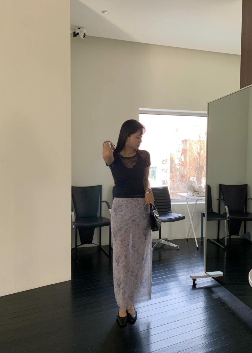 OUPPT韓國直郵女裝新款26春夏休閑人氣熱賣時尚真品推薦長裙OUPPT長裙