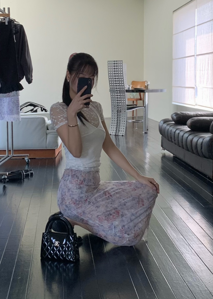 OUPPT韓國直郵女裝新款26春夏休閑人氣熱賣時尚真品推薦長裙OUPPT長裙