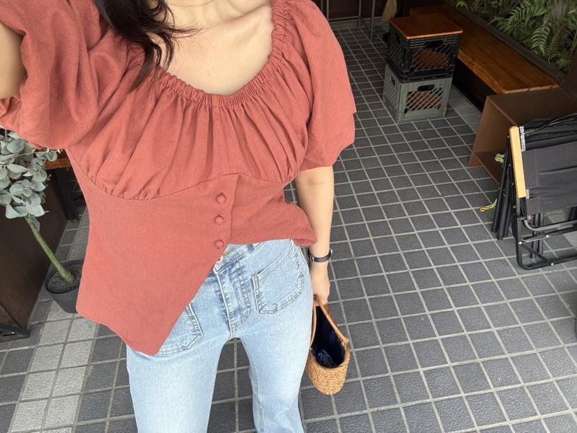 RIAH東大門直郵女士新品人氣時尚推薦職業襯衫蕾絲衫亞麻RIAH襯衫/蕾絲衫