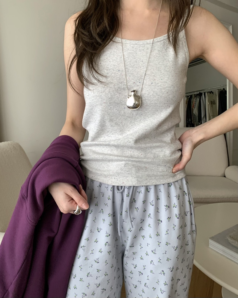 PEBBLE東大門實拍女士新款熱賣休閑26春夏職業真品吊帶背心PEBBLE吊帶/背心