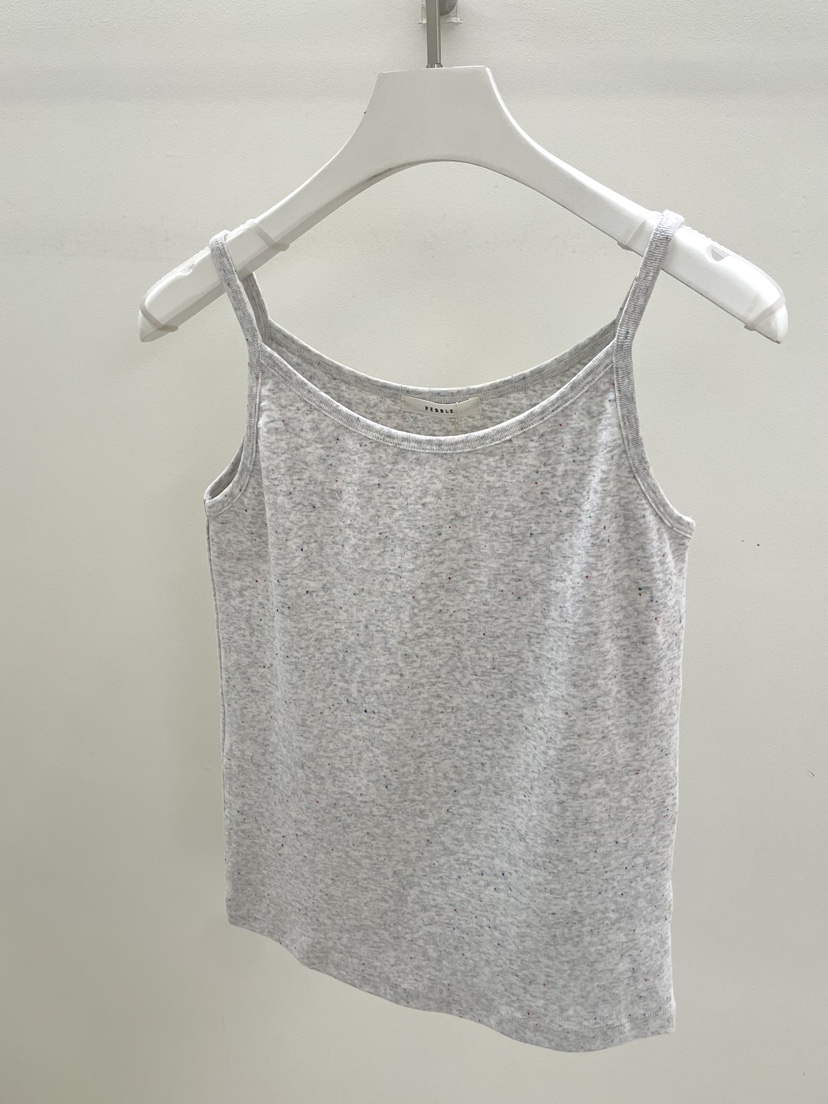 PEBBLE東大門實拍女士新款熱賣休閑26春夏職業真品吊帶背心PEBBLE吊帶/背心