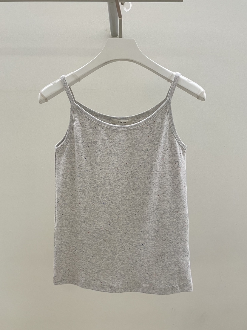 PEBBLE東大門實拍女士新款熱賣休閑26春夏職業真品吊帶背心PEBBLE吊帶/背心圖色1