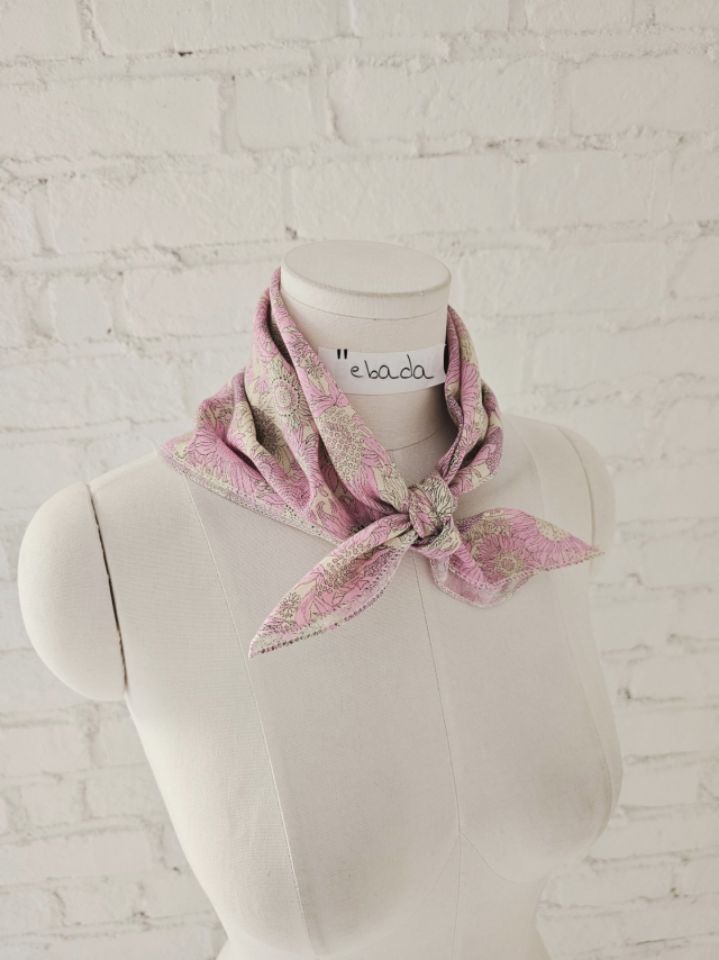 EBADA東大門代購女裝新品熱賣26春夏時尚休閑真品圍巾披肩棉EBADA圍巾/披肩圖色4