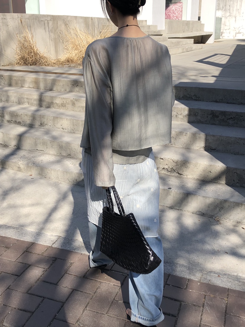 THE ABLE東大門直郵女士新款時尚休閑真品半身裙中短裙刺繡THE ABLE/TA半身裙/中短裙