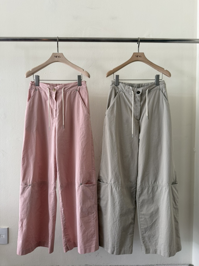 MENG東大門代購女裝新品時尚真品休閑職業人氣26春夏休閑褲MENG休閑褲