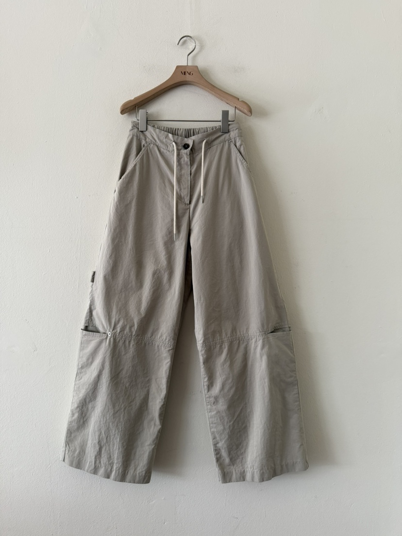 MENG東大門代購女裝新品時尚真品休閑職業人氣26春夏休閑褲MENG休閑褲圖色1