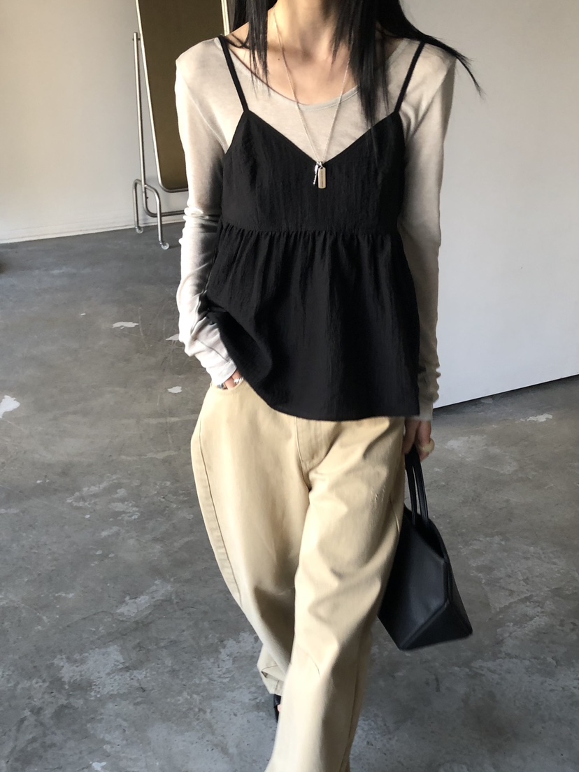 THE ABLE東大門直郵女士新品真品職業人氣26春夏吊帶背心THE ABLE/TA吊帶/背心