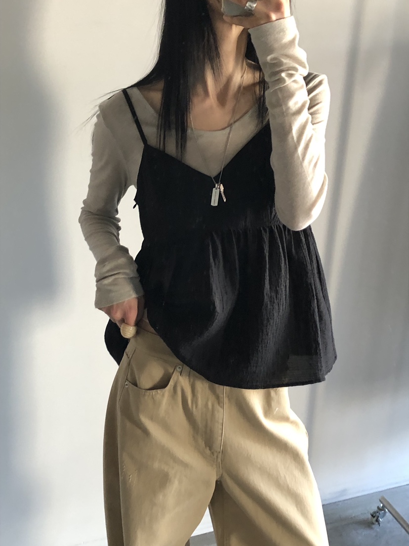 THE ABLE東大門直郵女士新品真品職業人氣26春夏吊帶背心THE ABLE/TA吊帶/背心