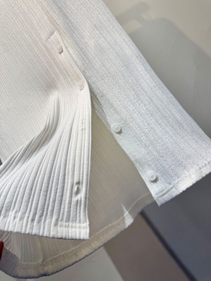 1.3韓國直郵女裝新款時尚26春夏熱賣休閑真品長裙紐扣羅紋1.3長裙