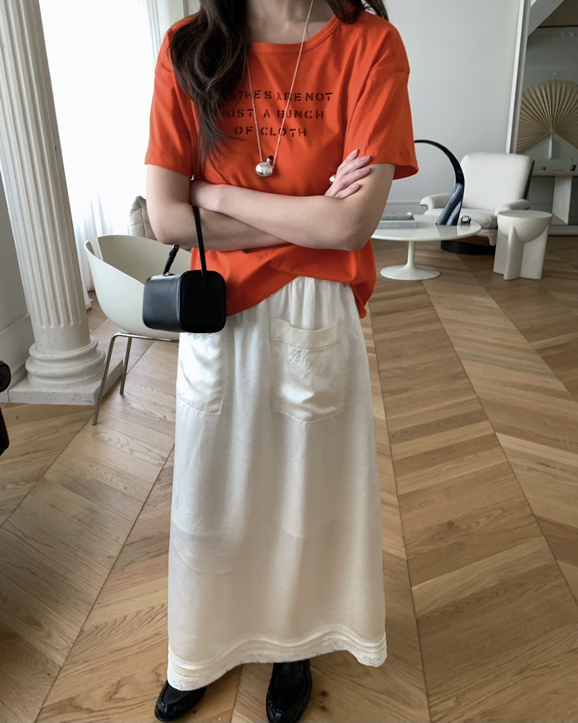 PEBBLE韓國直郵女士新款真品時尚熱賣休閑職業推薦26春夏T恤PEBBLET恤