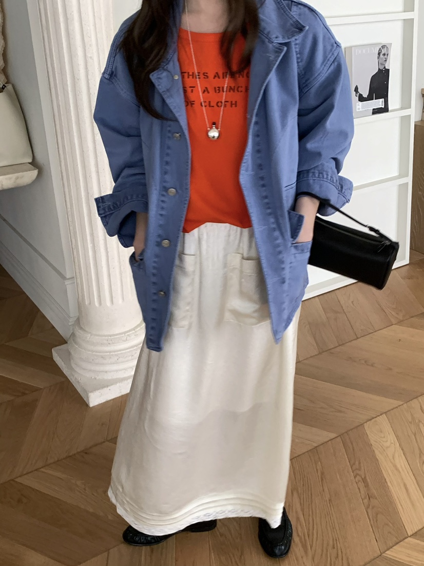 PEBBLE韓國直郵女士新款真品時尚熱賣休閑職業推薦26春夏T恤PEBBLET恤