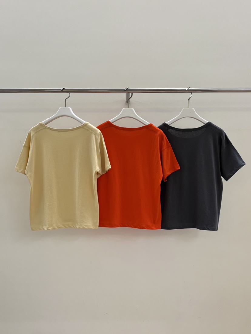 PEBBLE韓國直郵女士新款真品時尚熱賣休閑職業推薦26春夏T恤PEBBLET恤