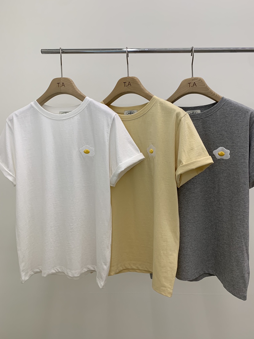 THE ABLE東大門直郵女士新品休閑真品26春夏職業時尚T恤THE ABLE/TAT恤圖色1左一色