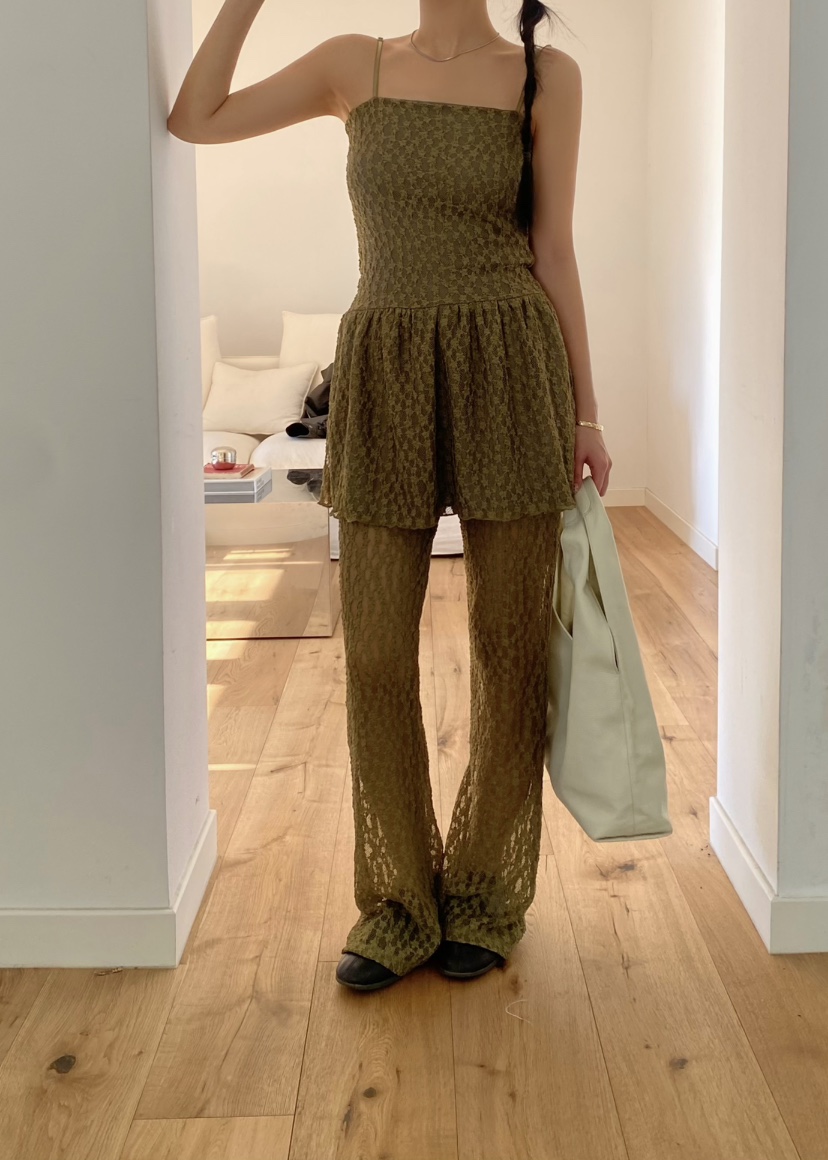 OUPPT東大門直郵女士新品職業26春夏熱賣休閑真品推薦休閑褲OUPPT休閑褲