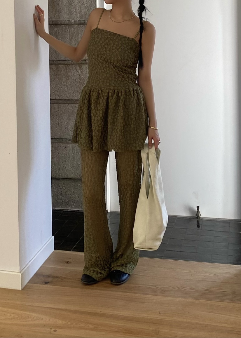 OUPPT東大門直郵女士新品職業26春夏熱賣休閑真品推薦休閑褲OUPPT休閑褲圖色1