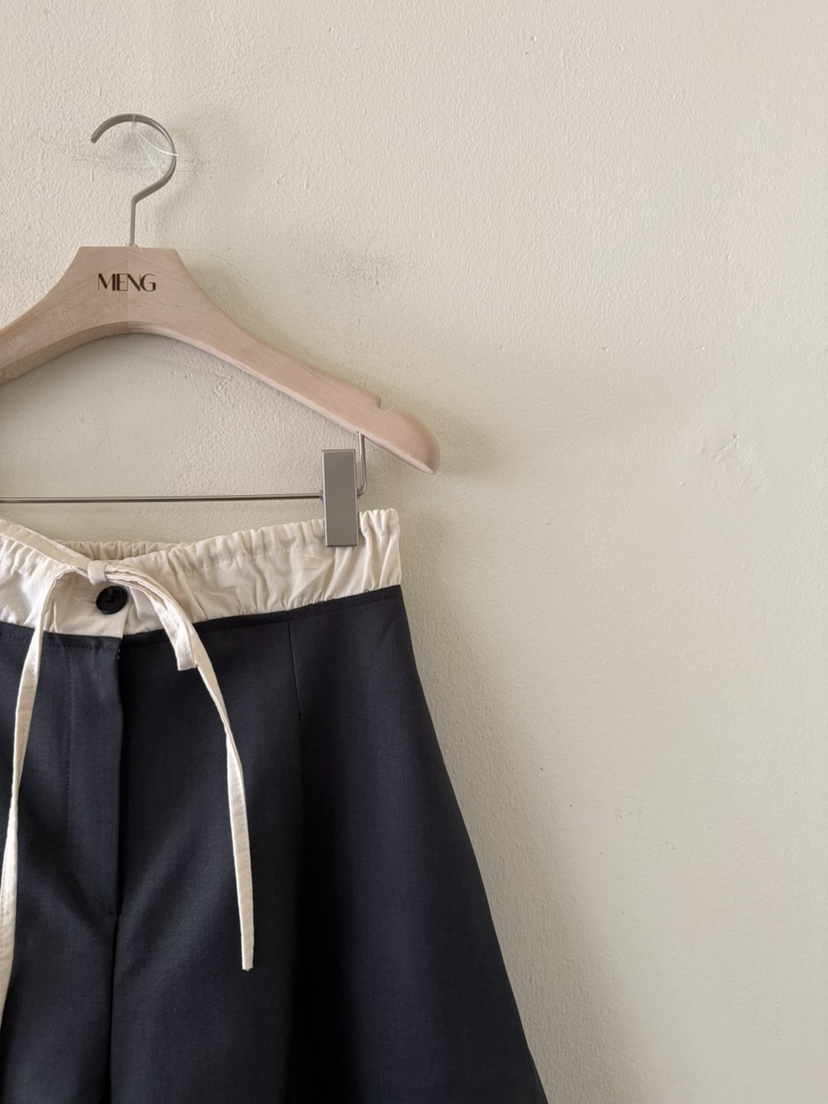 MENG東大門直郵女士新品真品時尚推薦熱賣26春夏職業短褲MENG短褲