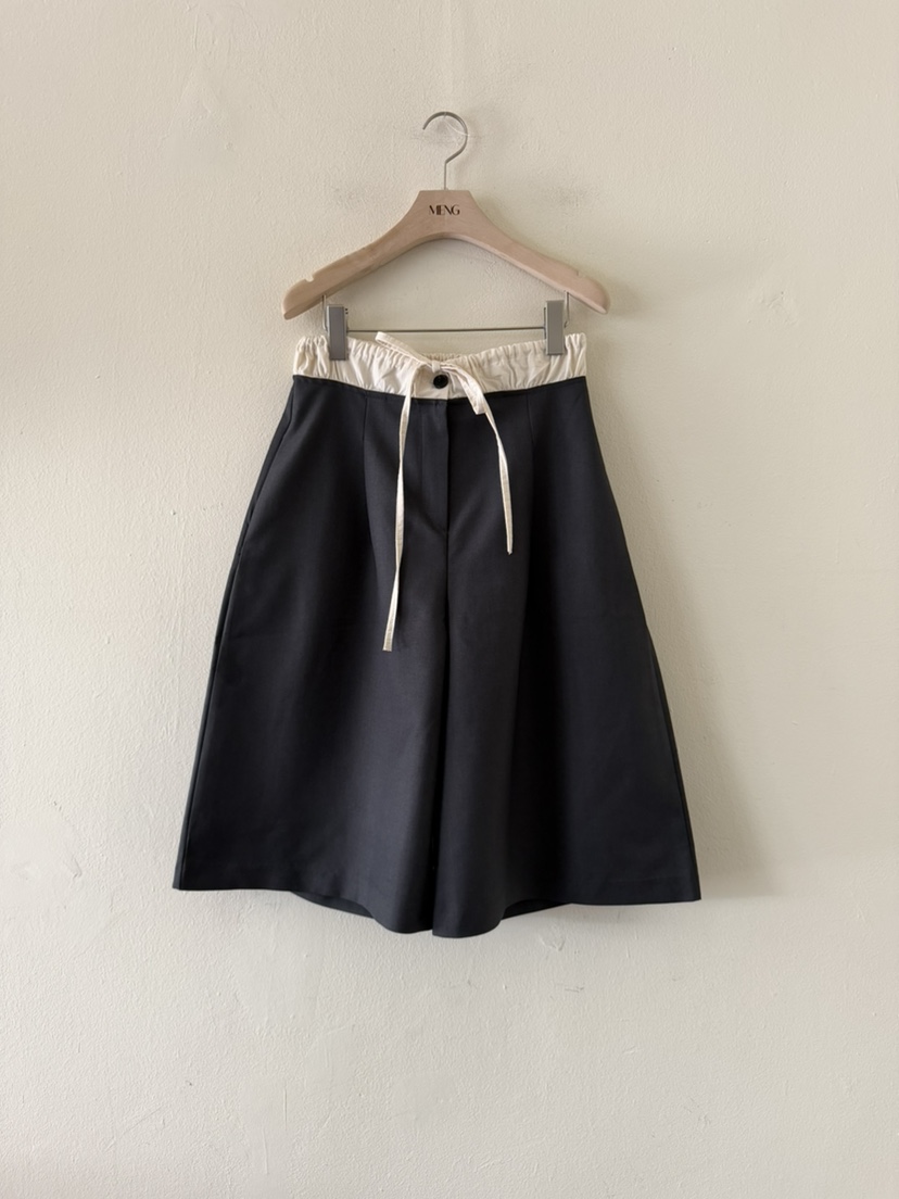 MENG東大門直郵女士新品真品時尚推薦熱賣26春夏職業短褲MENG短褲圖色1