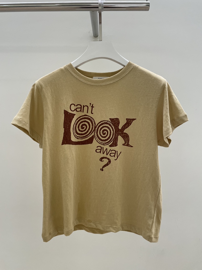 PEBBLE東大門直郵女士新品熱賣時尚職業休閑26春夏真品T恤PEBBLET恤圖色2