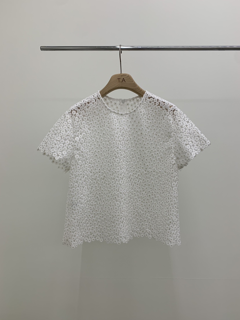 THE ABLE韓國直郵女裝新款人氣熱賣休閑真品時尚襯衫蕾絲衫THE ABLE/TA襯衫/蕾絲衫圖色1