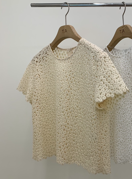 THE ABLE韓國直郵女裝新款人氣熱賣休閑真品時尚襯衫蕾絲衫THE ABLE/TA襯衫/蕾絲衫圖色2