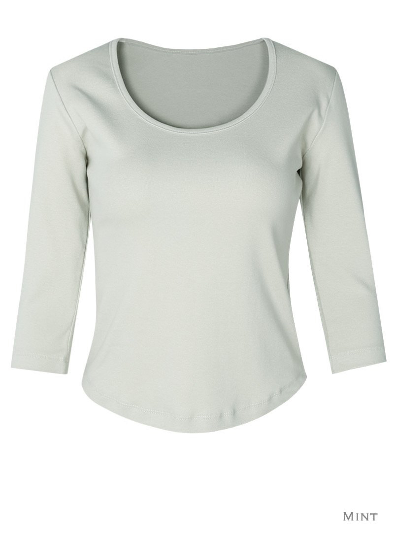 GLOW AND NYMPH東大門實拍女裝新品真品推薦職業長袖T恤GLOW AND NYMPH長袖T恤圖色3