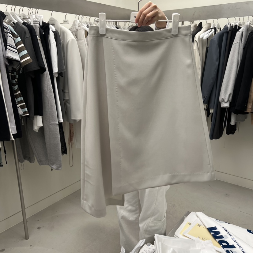 NUTPLAN韓國代購女裝新款26春夏人氣半身裙中短裙不含褲子NUTPLAN半身裙/中短裙圖色1